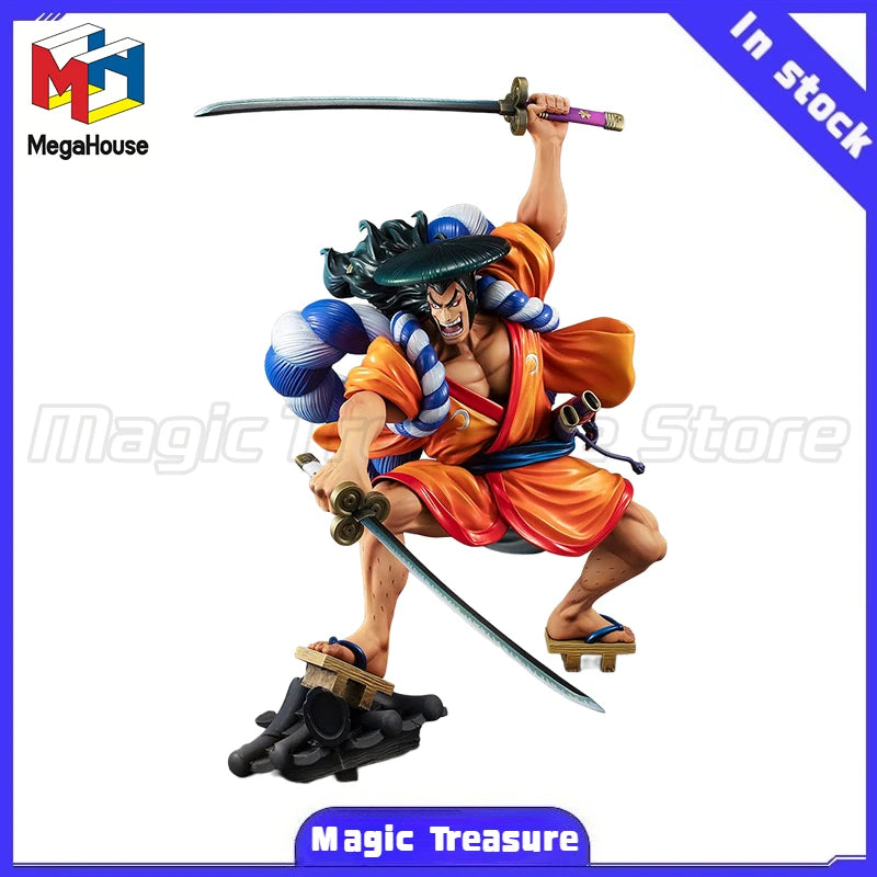 Figura Kozuki Oden - One Piece | MegaHouse POP Warriors Alliance 1/8