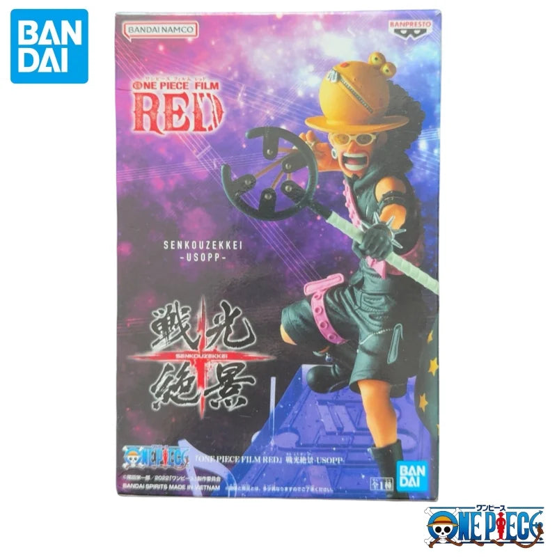 Figura Usopp - One Piece Film Red | Banpresto Senkouzekkei 12cm