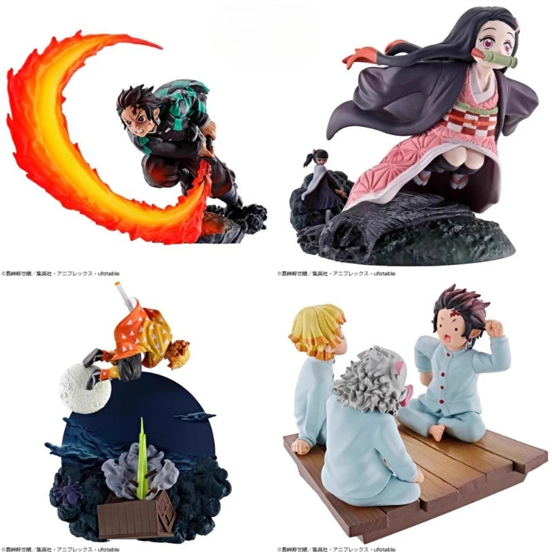 Set Diorama Demon Slayer - Kimetsu no Yaiba | MegaHouse 4 Escenas