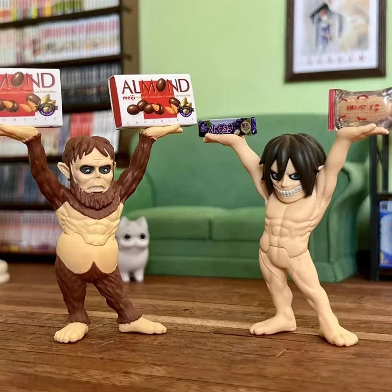 Figura Set Attack on Titan - Shingeki no Kyojin | Pack 5 Figuras 6cm