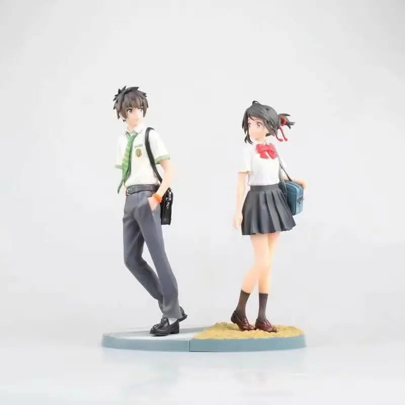 Figuras Taki y Mitsuha - Your Name | Pack 2 Figuras 23cm
