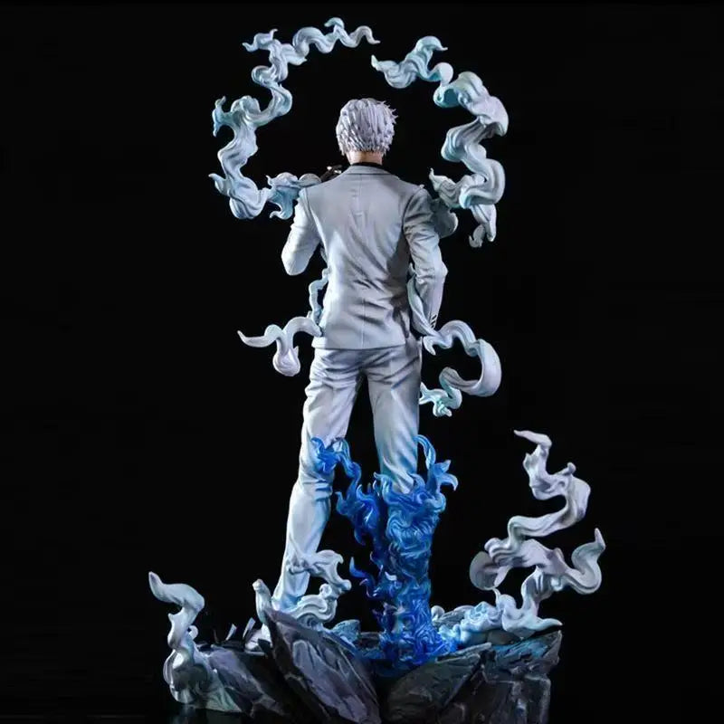 Figura de Anime de One Piece de 28 cm, Figura de Nika Sanji, Figura de Sanji Fumando, Estatua de PVC, Modelo Coleccionable, Muñeco Decorativo, Juguetes, Regalos