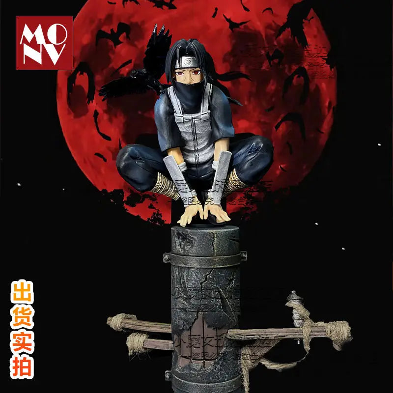 Figura Itachi Uchiha ANBU Tsukuyomi - Naruto | Sharingan Agachado