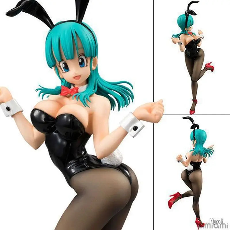 Bunny Girl Bulma Action Figure Anime Dragon Ball Figures Gk Women'S Solid Figures Collection Ornament Gifts Desktop Toys Gifts