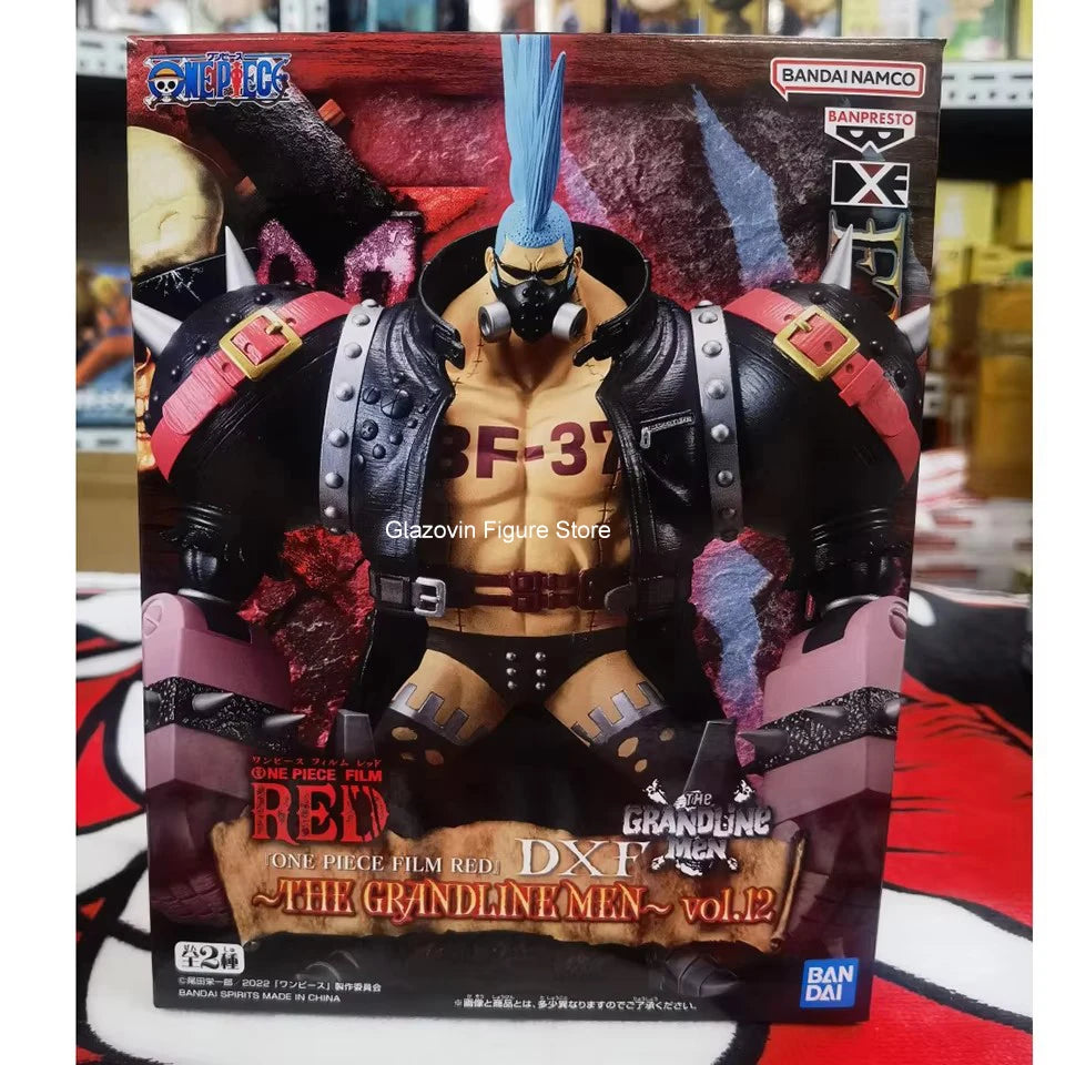 Figura Franky - One Piece | DXF Film Red Vol.12 Banpresto 15cm