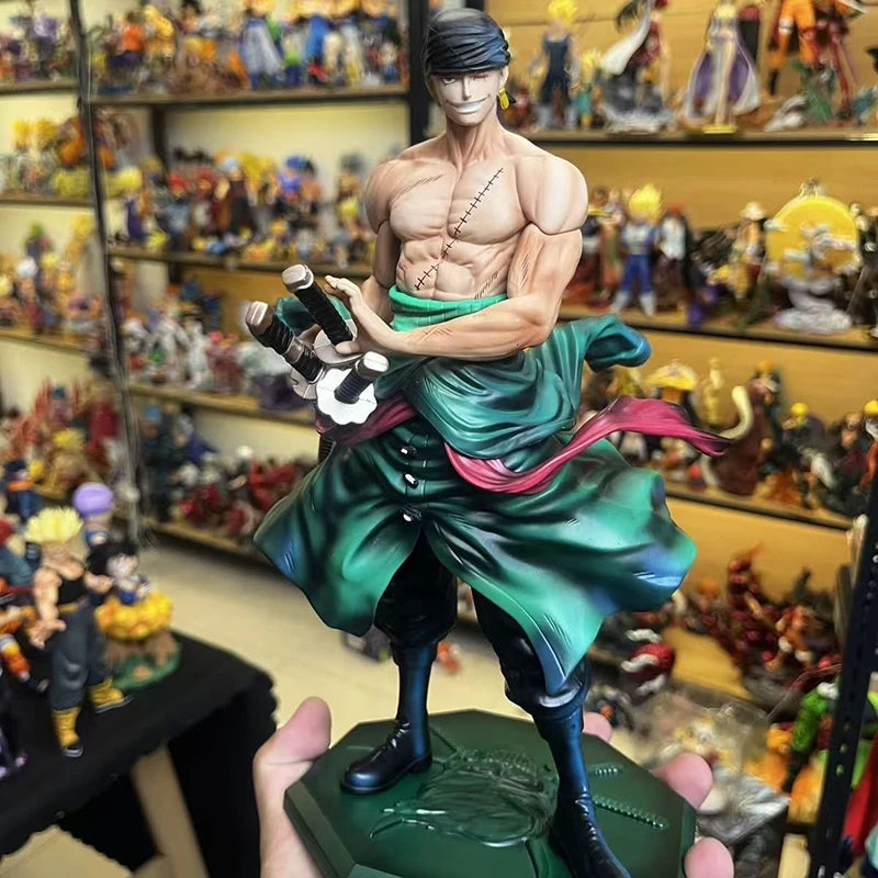 Figura Roronoa Zoro - One Piece | Estatua GK Jinshan