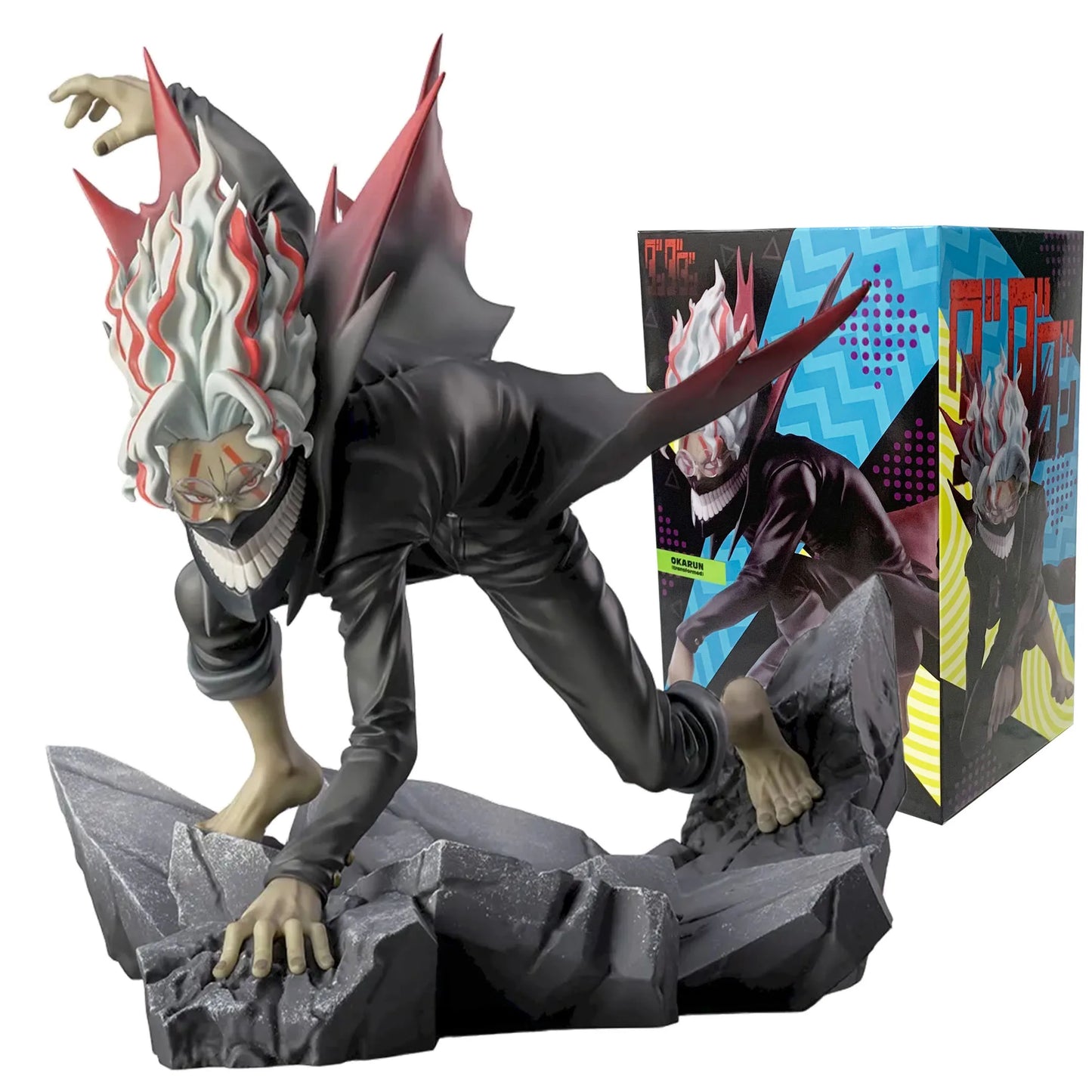 Figura Okarun (Ken Takakura) - Dandadan | Pose Sentado 11cm