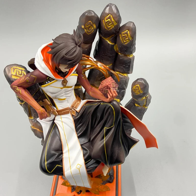 Figura Zhongli - Genshin Impact | Estatua Coleccionable 26cm