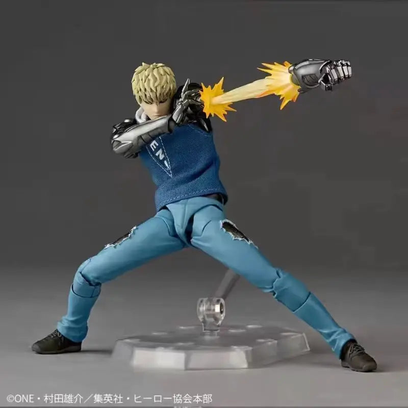 Figura Genos - One Punch Man | Kaiyodo Revoltech Articulada