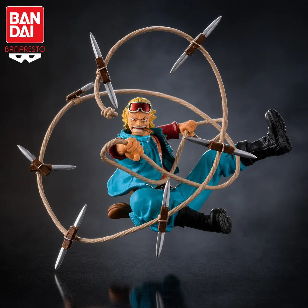 Figura Paulie - One Piece | Banpresto SCultures