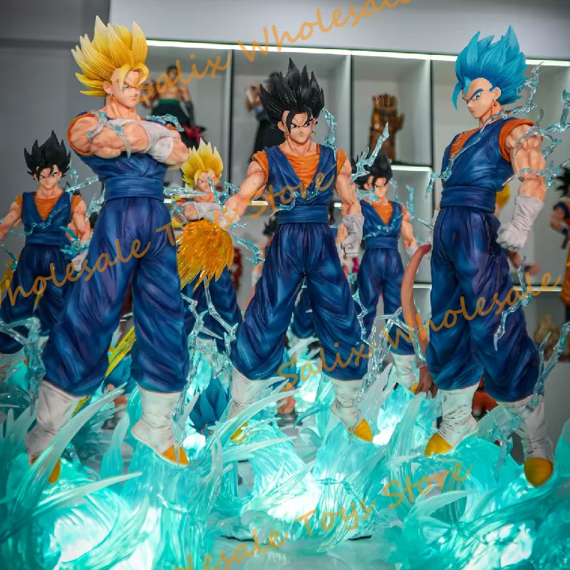 Figura Vegetto Super Saiyan Blue - Dragon Ball Z | JT Studio GK Cabezas Intercambiables