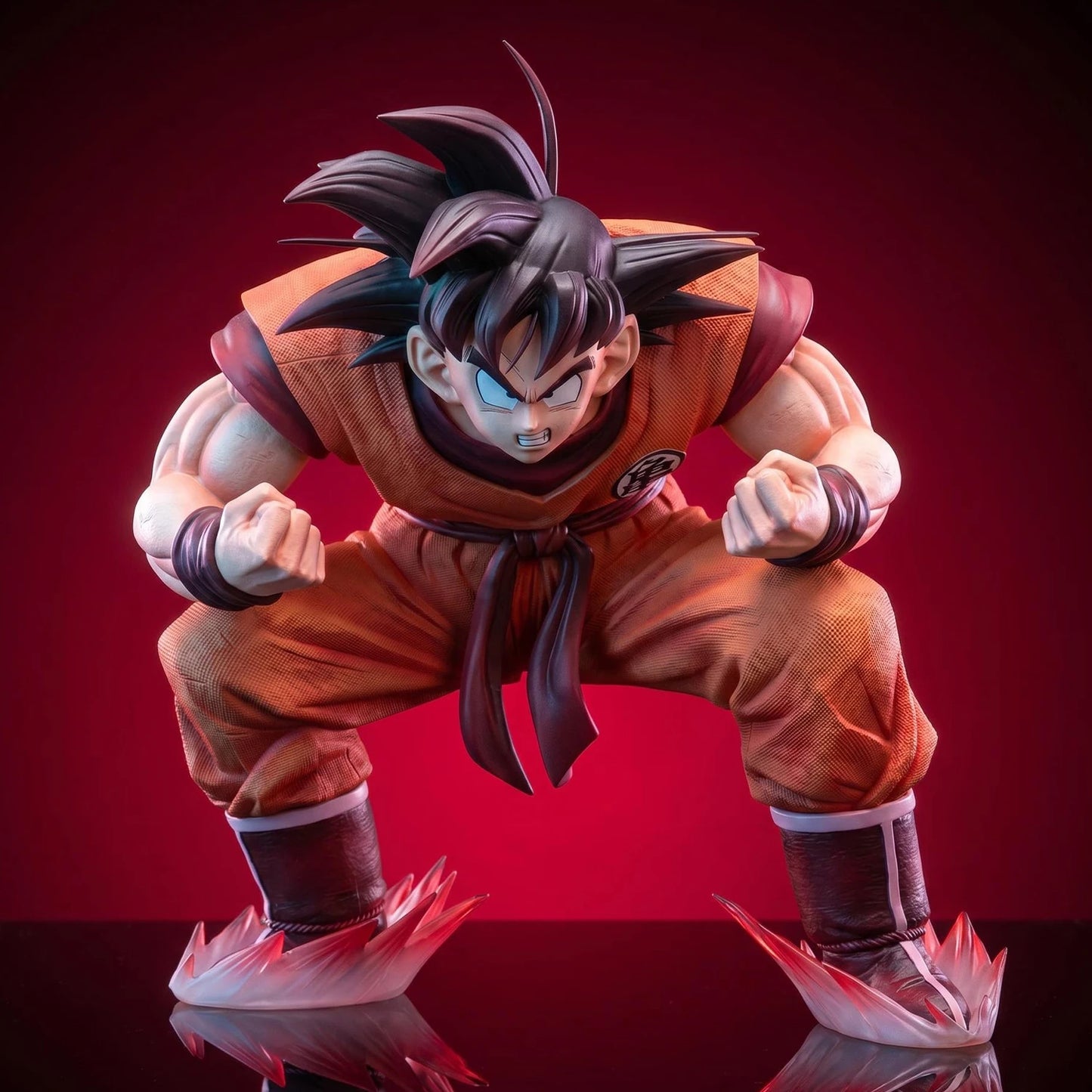 Figura Son Goku Kaio-ken - Dragon Ball Z | Bandai 17cm