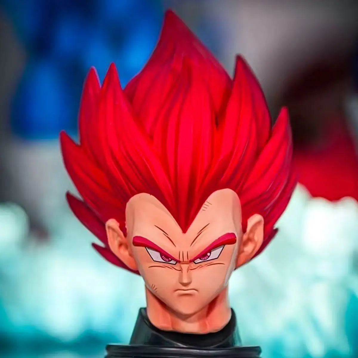 Figura Son Goku SSG y Vegeta SSGSS - Dragon Ball Super | JT Studio Base LED