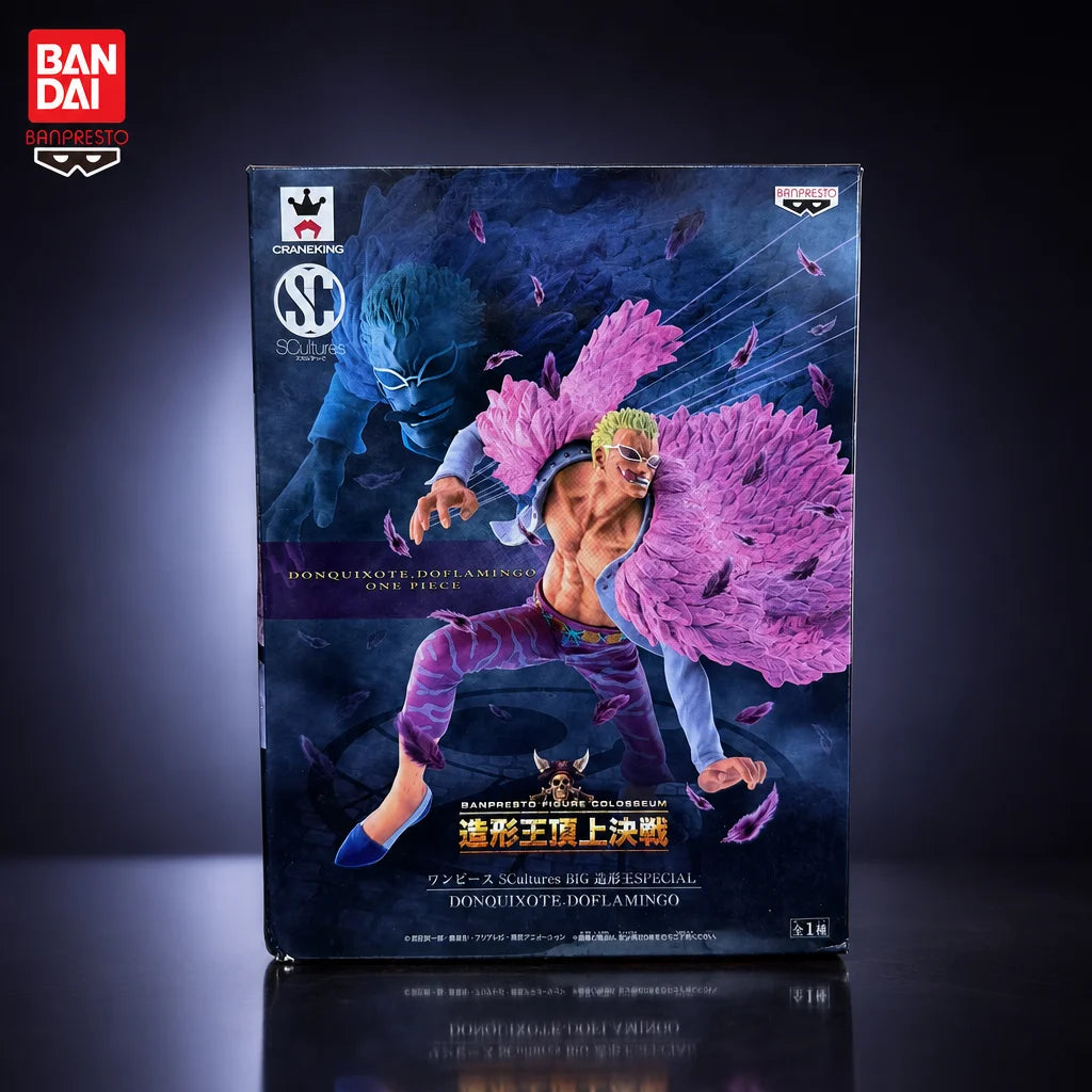 Figura Doflamingo - One Piece | Banpresto SCultures BFC 16cm