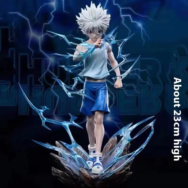 Figura Killua Zoldyck - Hunter x Hunter | Asesino Eléctrico 23cm