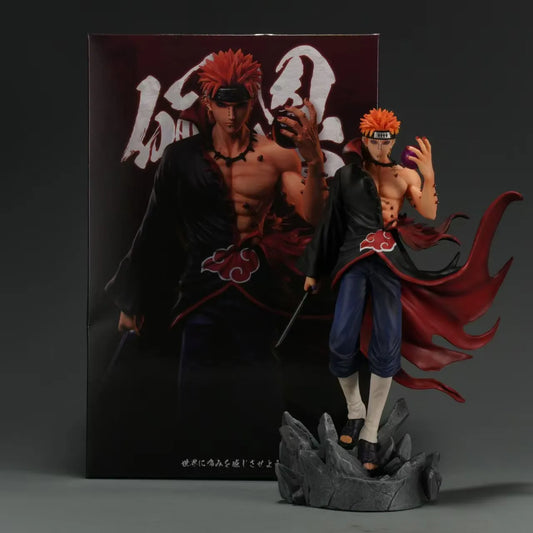 22cm Naruto Paine Anime Figure Ten Years Hundred Ninjas Gk Gifts Action Figure Model Statues Collections Toys Gifts