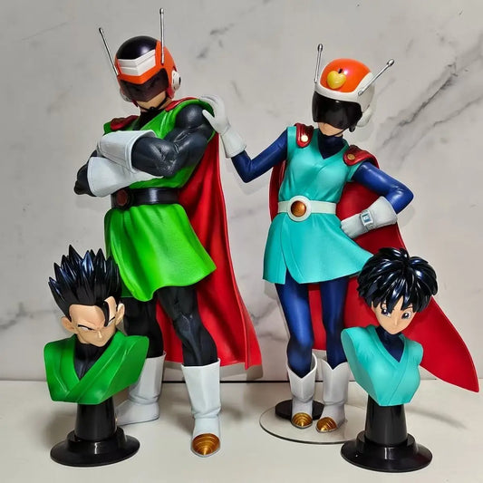 Figura Gohan y Videl - Dragon Ball Z | Cabezas Intercambiables