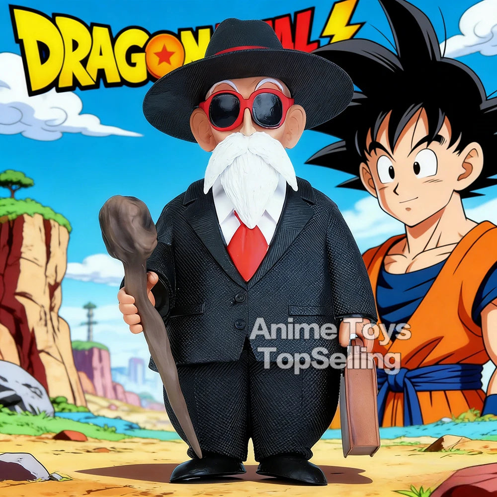 Figura de Anime Dragon Ball Z de 16.5cm/6.5in, Traje del Maestro Roshi, Figuras de Acción de PVC, Modelo Coleccionable, Juguetes para Regalo