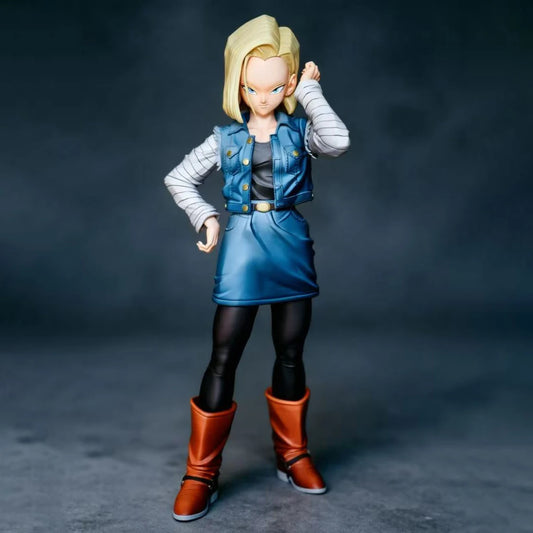 Figura Androide 18 - Dragon Ball Z | VF Statue Look Clásico 28cm