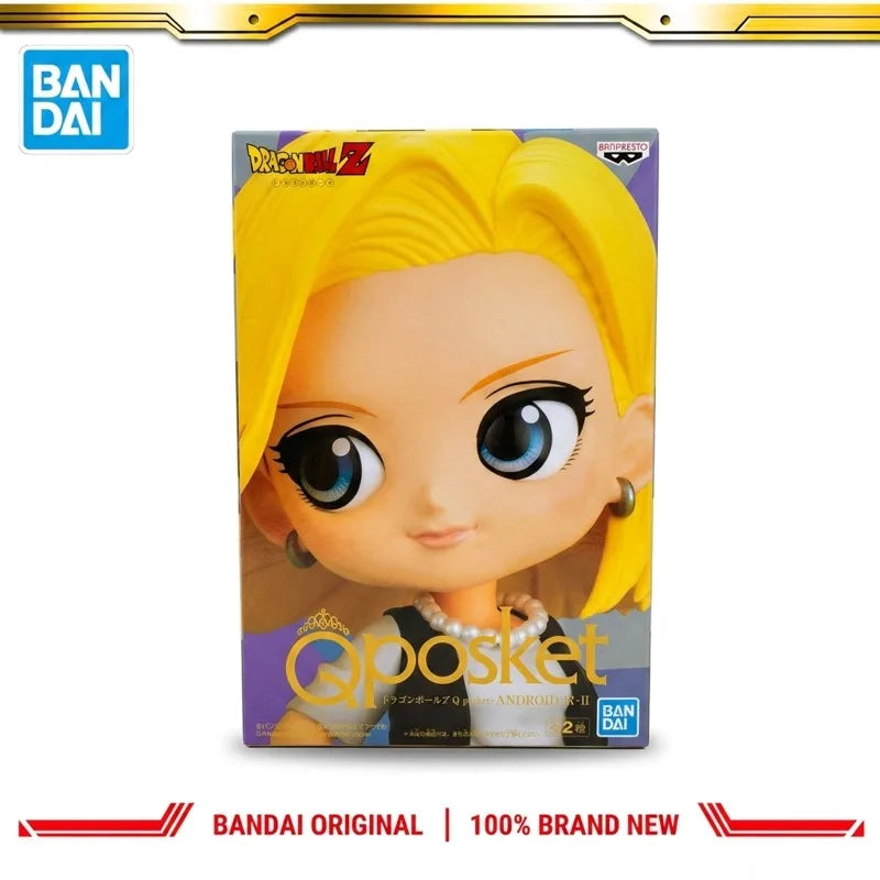 Figura Androide 18 - Dragon Ball Z | Banpresto Q posket 14cm