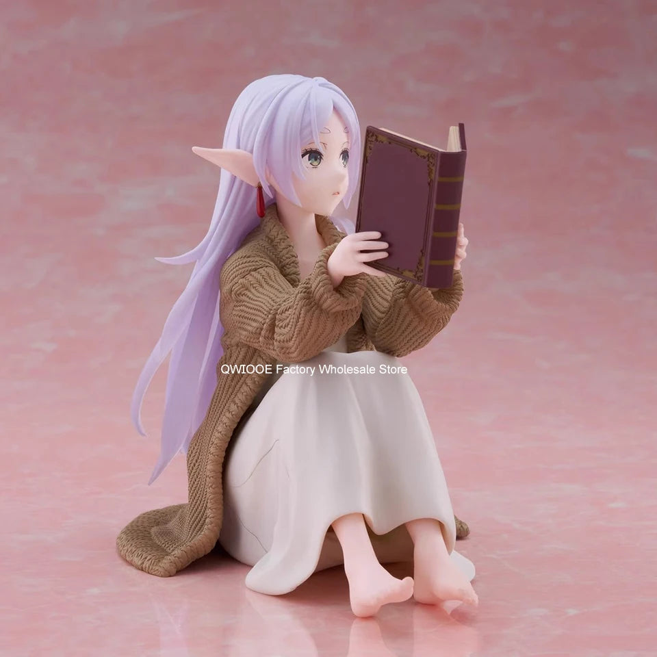 Original TAITO Frieren: Beyond Journey's End 13cm Frieren postura sentada figuras coleccionables modelo Juguetes