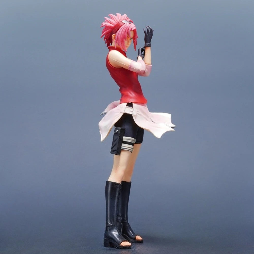 27,5 cm/10,83 pulgadas Anime NARUTO figura Haruno Sakura figuras de acción estatua de Pvc adorno de escritorio colección modelo juguetes regalos