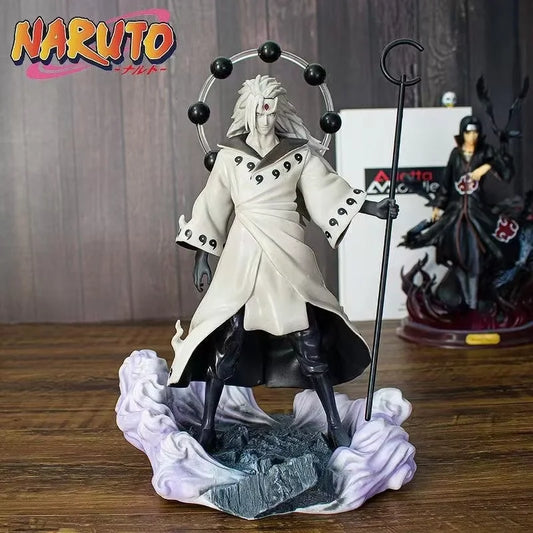Anime 28cm Naruto Figure Six Paths Sage Uchiha Madara Action Figure PVC Statue Doll Model Collectible Kids Toys Gift