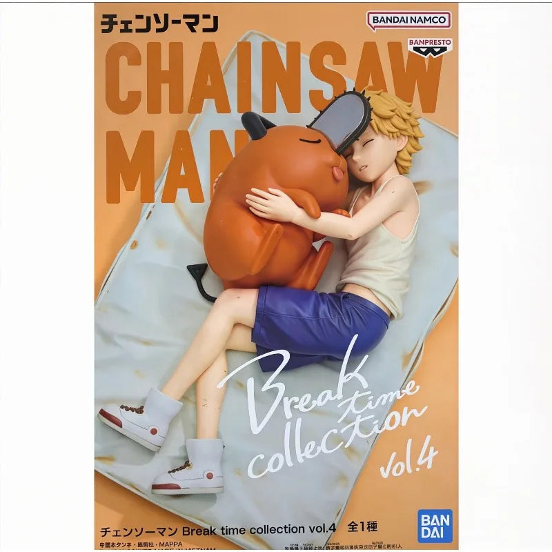 Figura Denji y Pochita - Chainsaw Man | Banpresto Break Time Collection vol.4 16cm