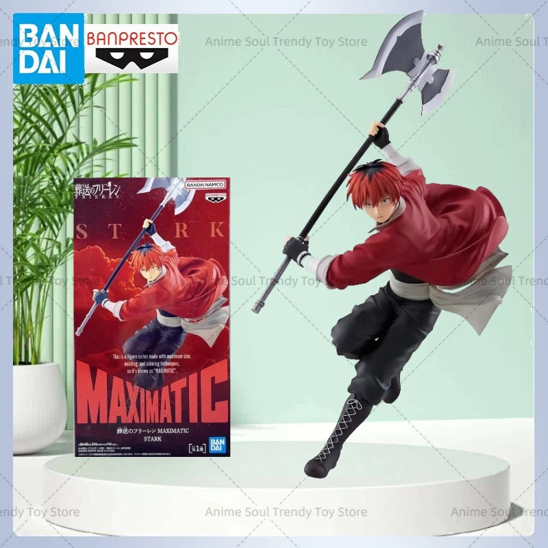 En Stock, Figura Original BANDAI Banpresto MAXIMATIC de Frieren: Beyond Journey's End, Modelo de Acción de Anime, Juguete Coleccionable AS
