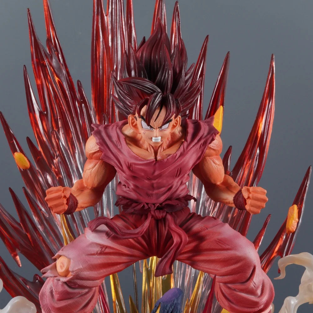 Figura Son Goku Kaioken - Dragon Ball Z | Estatua GK 38cm