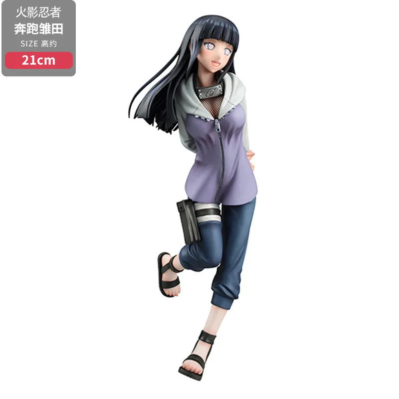 Figura Sakura, Hinata y Naruto - Naruto Shippuden | Set Coleccionable 21cm