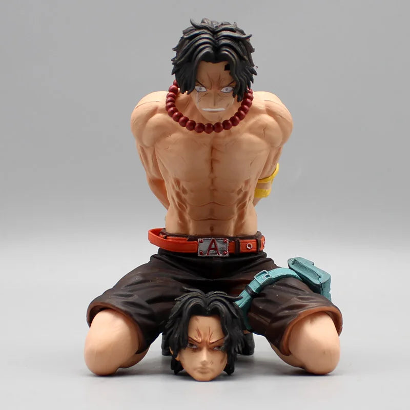 Figura de Portgas D Ace de One Piece de 13cm, estatua de Manga de escritorio de eje GK, figura de acción de Pvc, juguete de modelos coleccionables para regalo