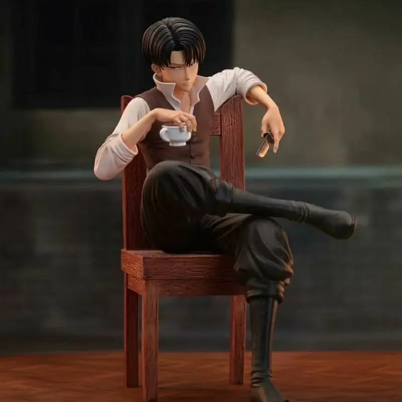 Figura Levi Ackerman - Attack on Titan | Levi Ackerman, el soldado más fuerte de la humanidad 19cm