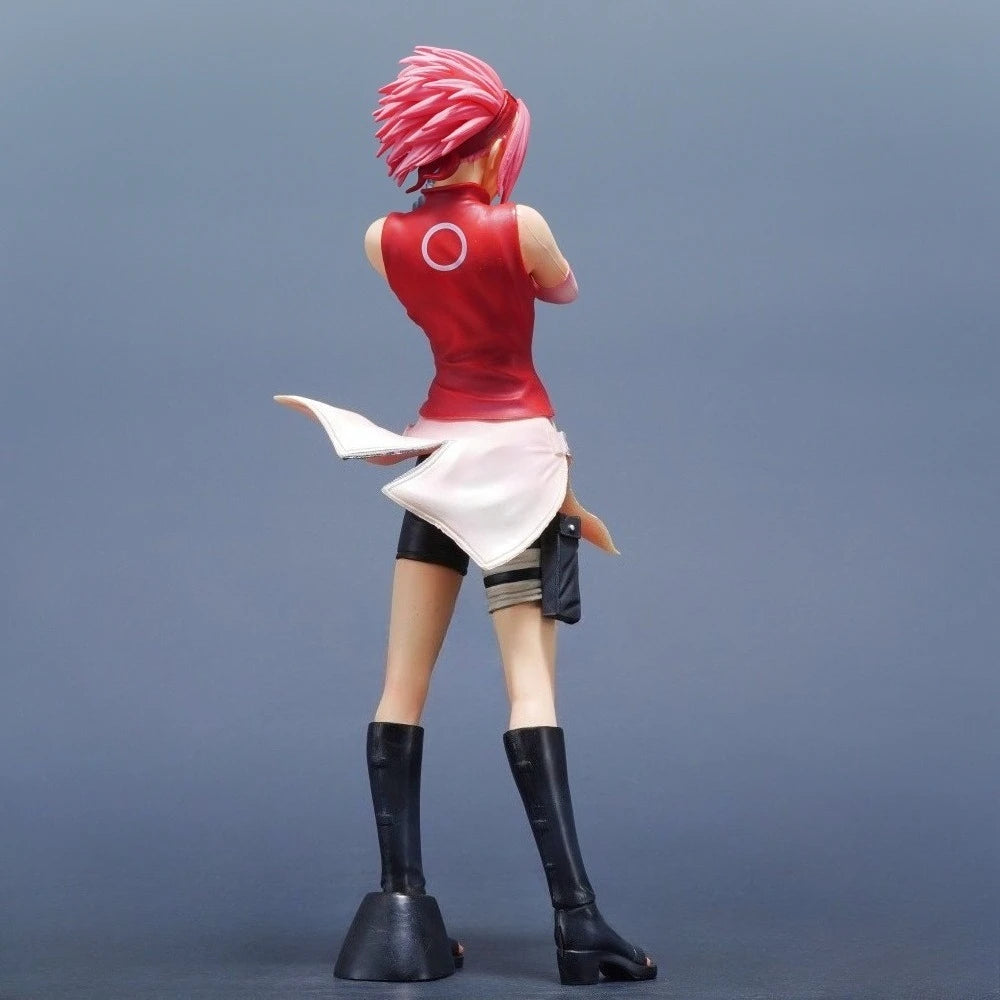 27,5 cm/10,83 pulgadas Anime NARUTO figura Haruno Sakura figuras de acción estatua de Pvc adorno de escritorio colección modelo juguetes regalos