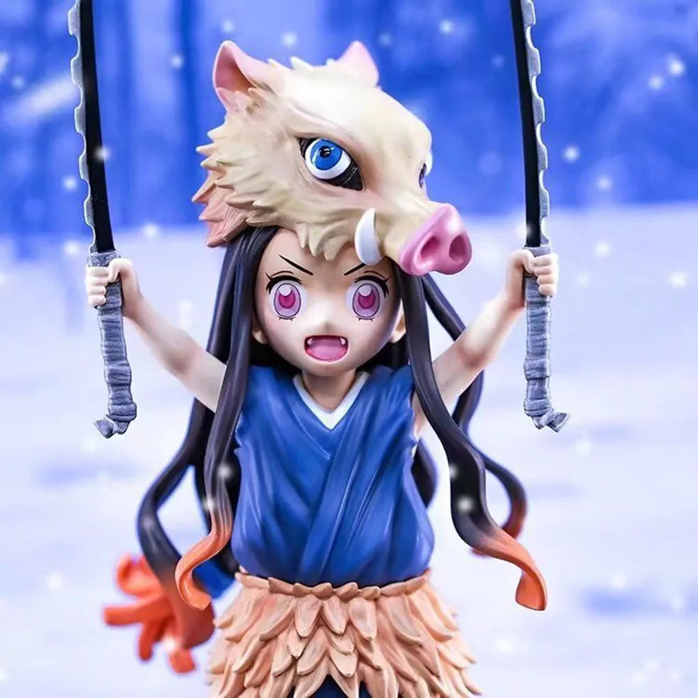 Figura Nezuko Kawaii Cerdo - Demon Slayer | PVC 19cm