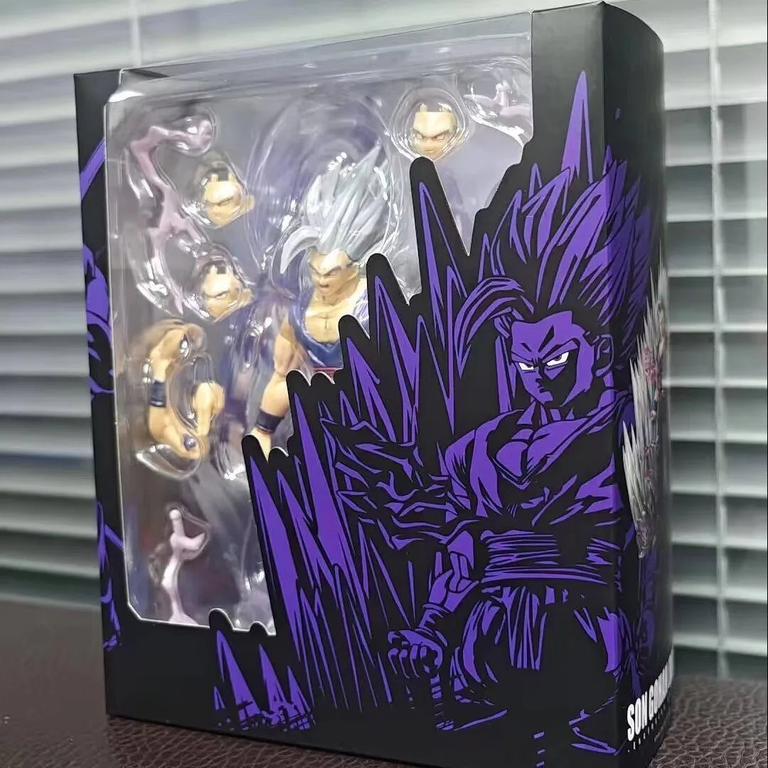 Figura de Acción de Anime Exclusiva de SHF Dragon Ball: Son Gohan Beast |   Modelo Móvil de PVC de Super Saiyan |   Edición de Coleccionista