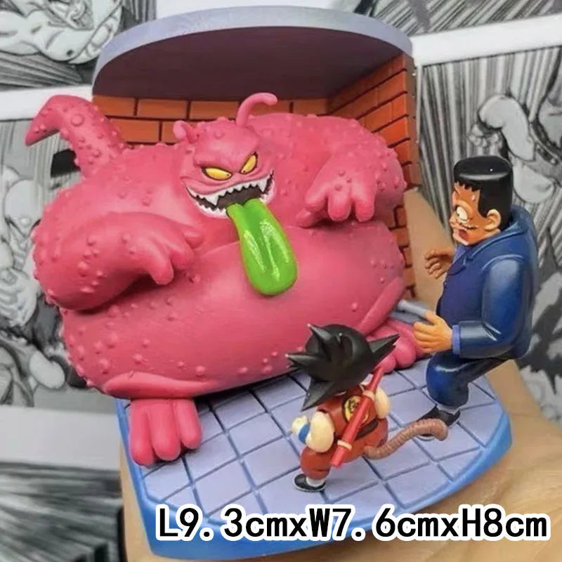 Figura Goku niño vs Buyon (Ejército Red Ribbon) - Dragon Ball | PVC 8cm