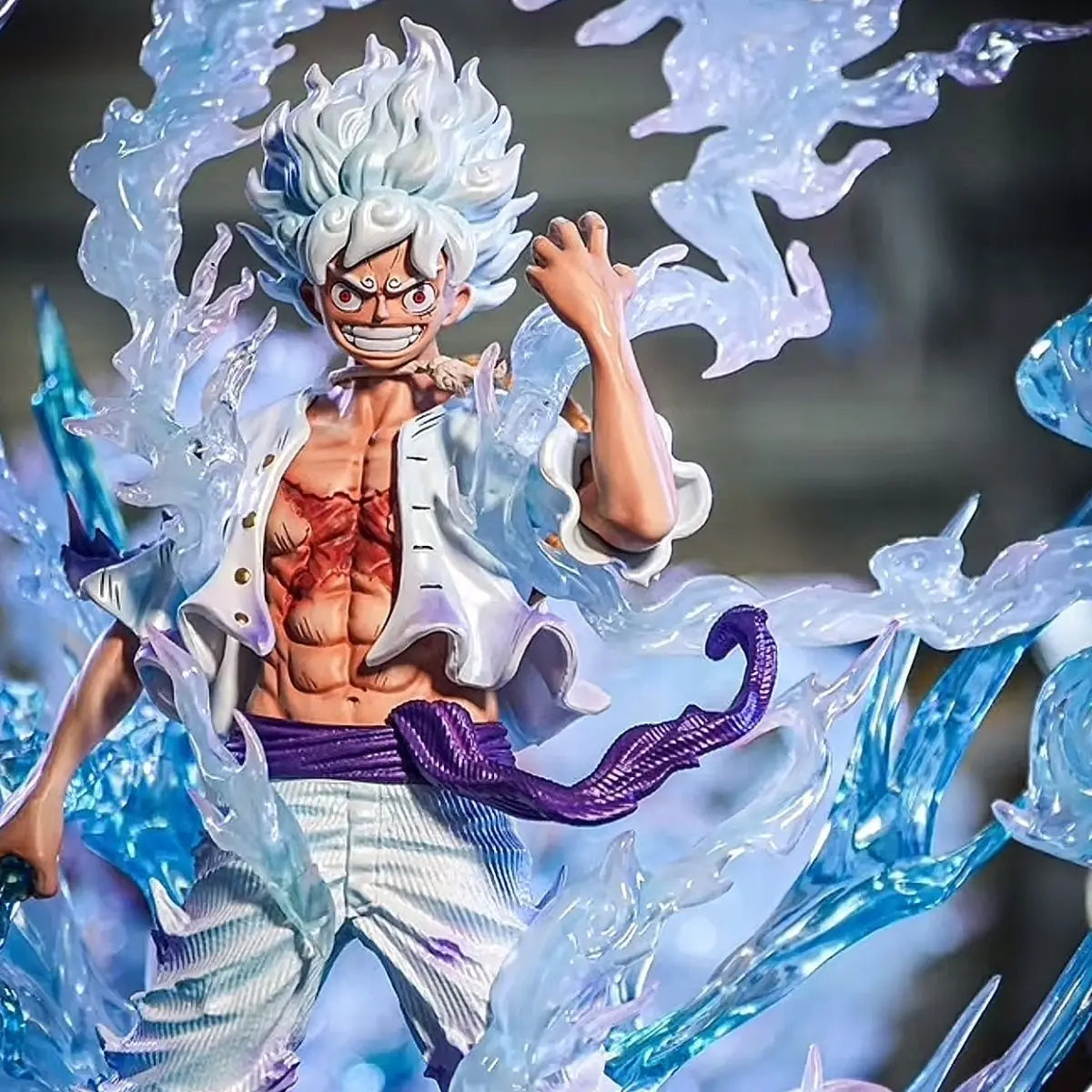 Figura Luffy Gear 5 Nika - One Piece | Dios del Sol 30cm