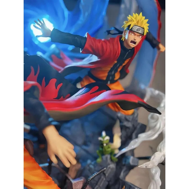 Figura Naruto Uzumaki Luminosa - Naruto Shippuden | Estatua con LED 30cm