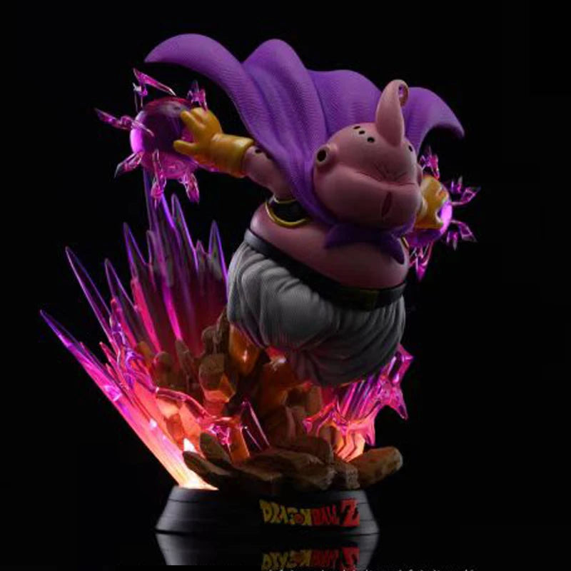 Figura Majin Buu - Dragon Ball Z | GK con base LED 20cm