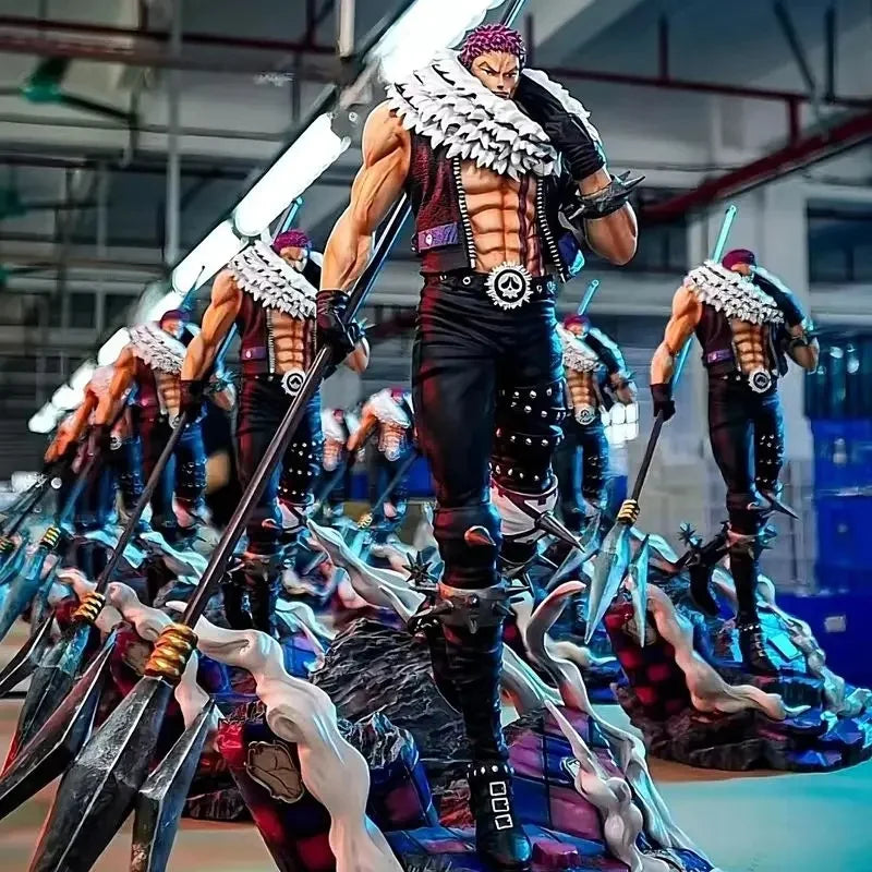 Figura Charlotte Katakuri - One Piece | Charlotte Katakuri con su tridente Mogura 44cm