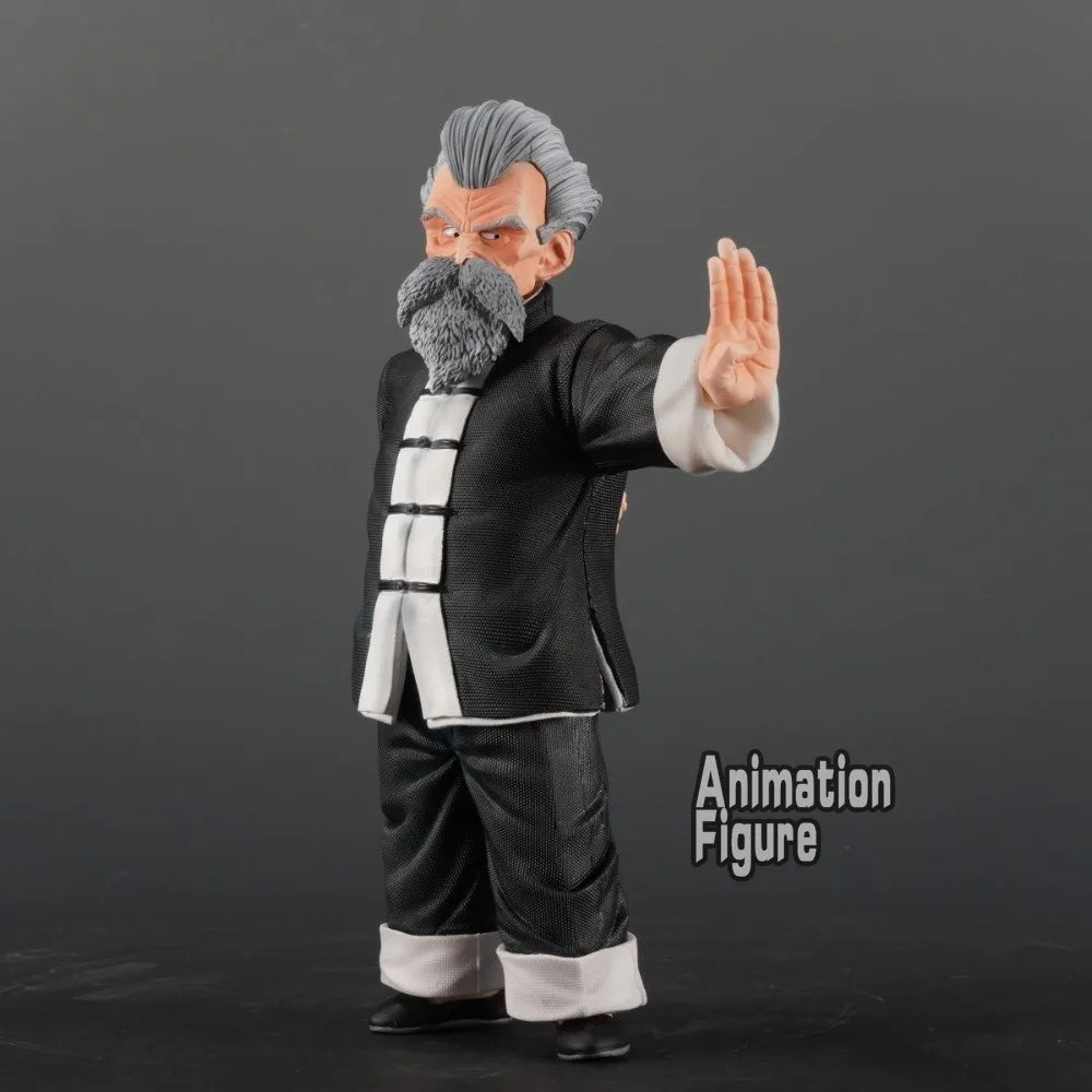 Figura de Anime Dragon Ball Z de 27cm, Jackie Chan, Maestro Roshi, Figuras de Acción, Estatua de PVC, Adorno de Escritorio, Modelo Coleccionable, Juguetes, Regalos