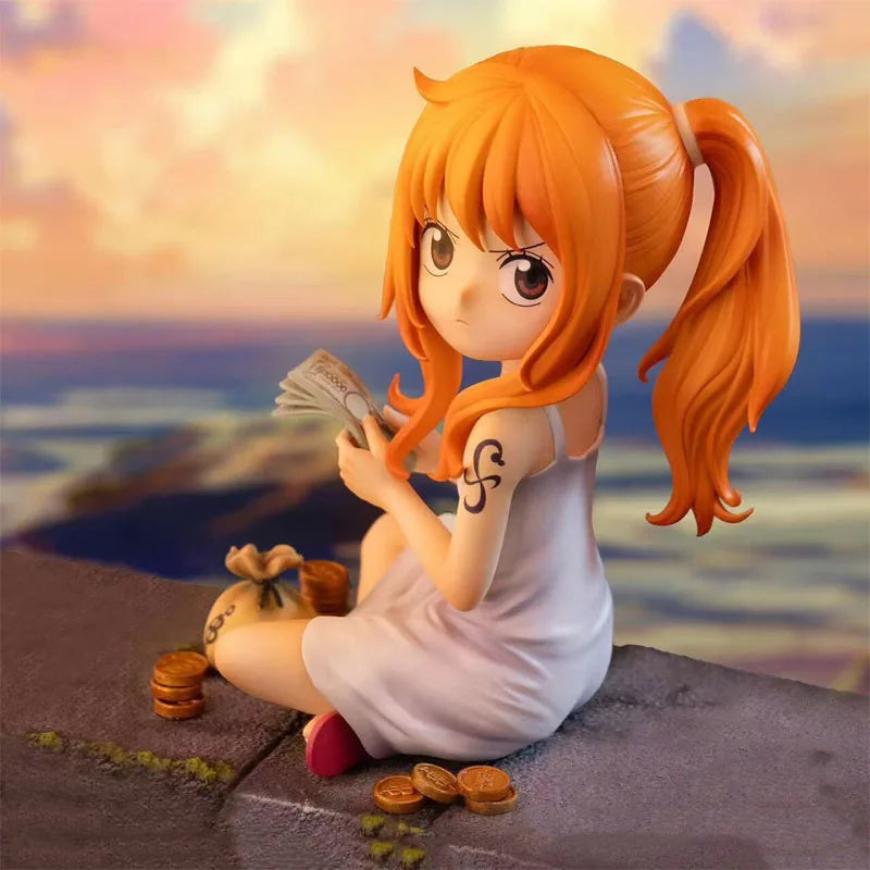 Figura Nami - One Piece | Estilo Q Chibi 11cm