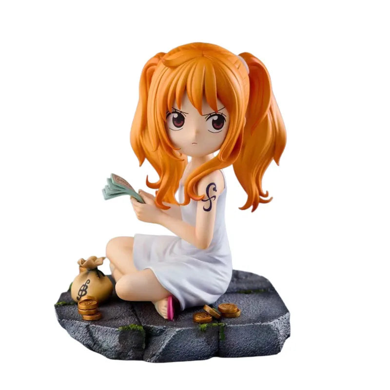 Figura Nami - One Piece | Estilo Q Chibi 11cm