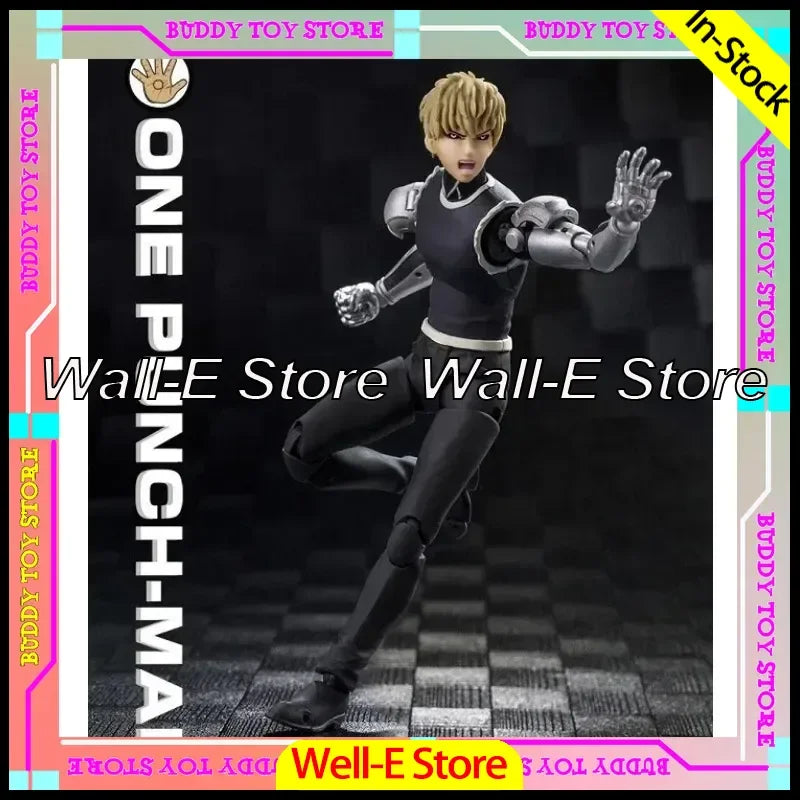 Figura Genos con Delantal Rosa - One Punch Man | Articulada 16cm