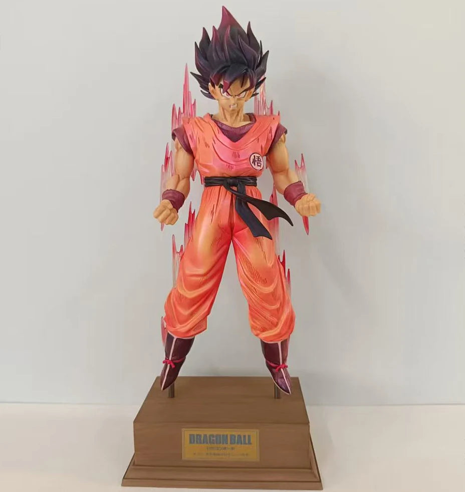 Figura Son Goku Kaioken - Dragon Ball Z | PVC 37cm