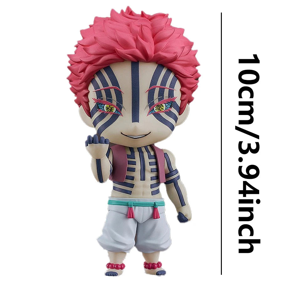 Figura Akaza - Demon Slayer | Luna Superior Tres Chibi 10cm