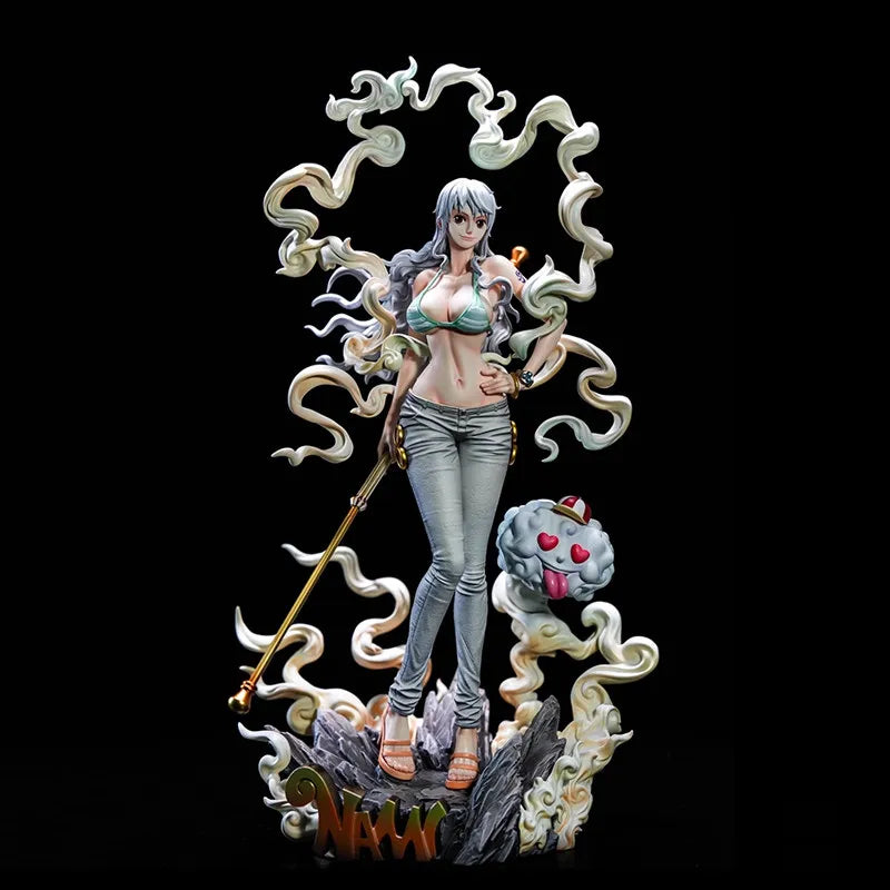 Figura Nami Gear 5 - One Piece | Cosplay Nika Estatua 29cm