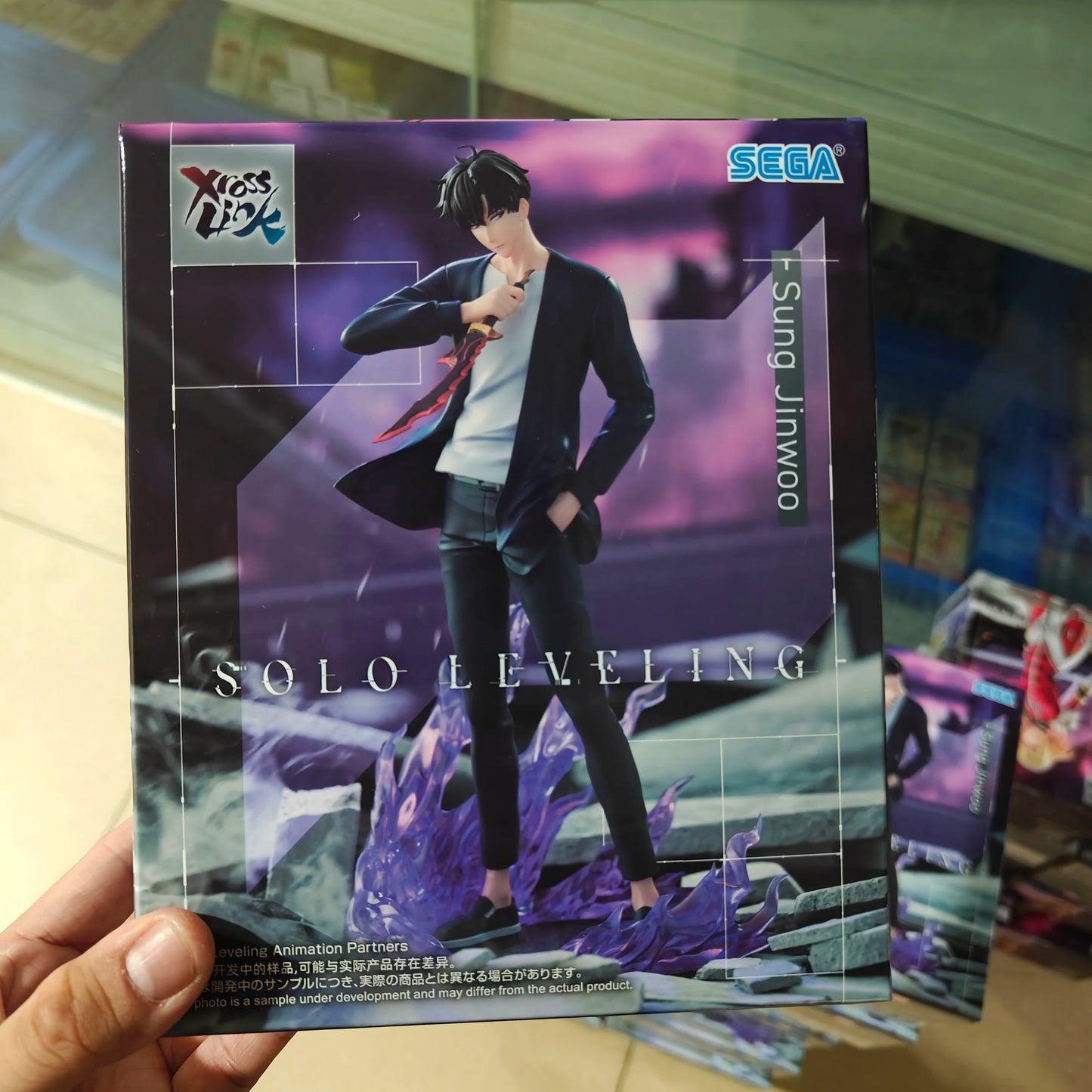 Figura Sung Jin Woo / Cha Hae-in - Solo Leveling | SEGA Xross Link