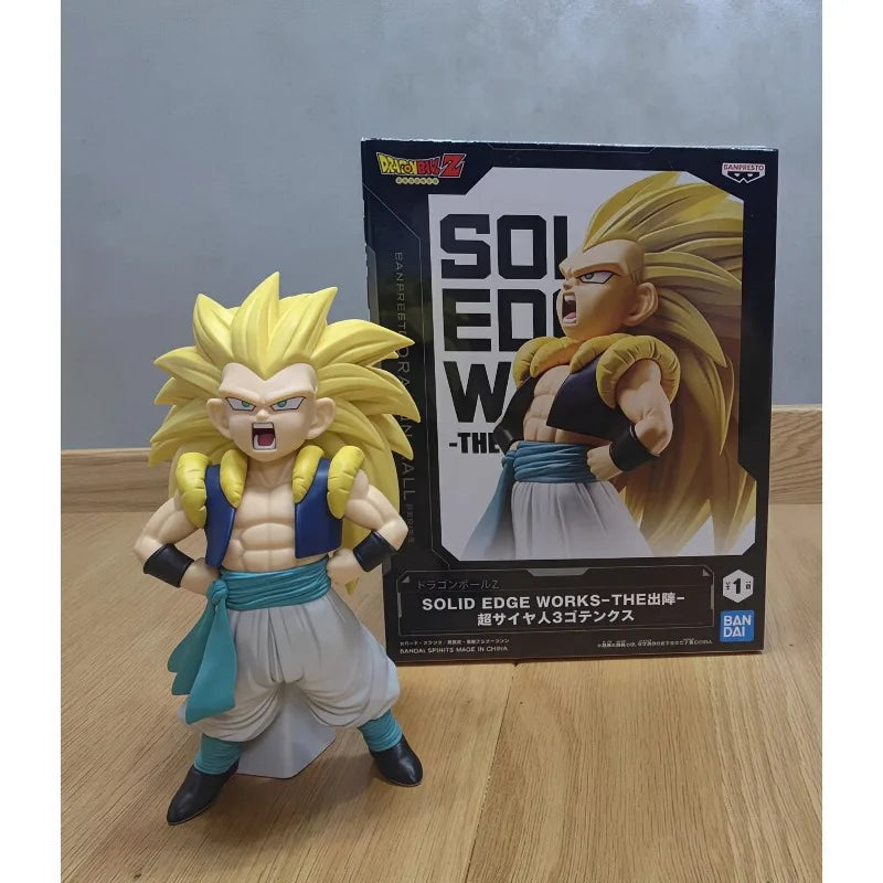 Figura Gotenks Super Saiyan 3 - Dragon Ball Z | Solid Edge Works 15cm